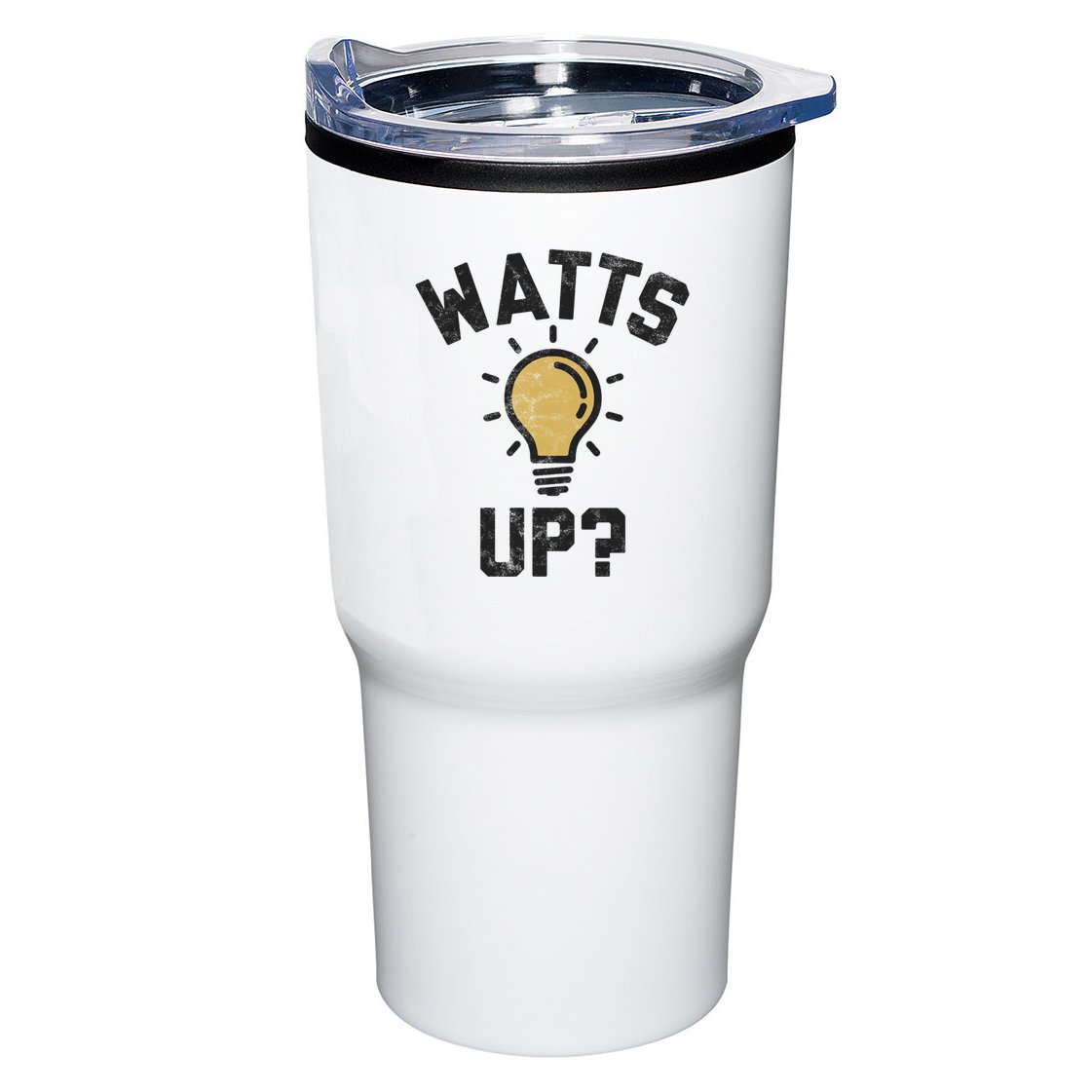 Watts Up Lightbulb Sketch Gift Tumbler