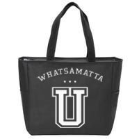 Whatsamatta U Letter Awesome Zip Tote Bag