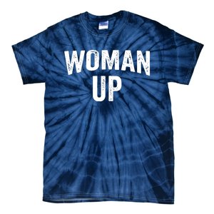 Woman Up Muscle Tank Top Funny Fitness Gym Workout Feminist Tank Top Tie-Dye T-Shirt