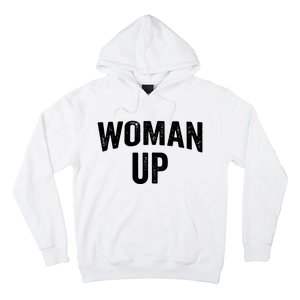 Woman Up Muscle Tank Top Funny Fitness Gym Workout Feminist Tank Top Hoodie