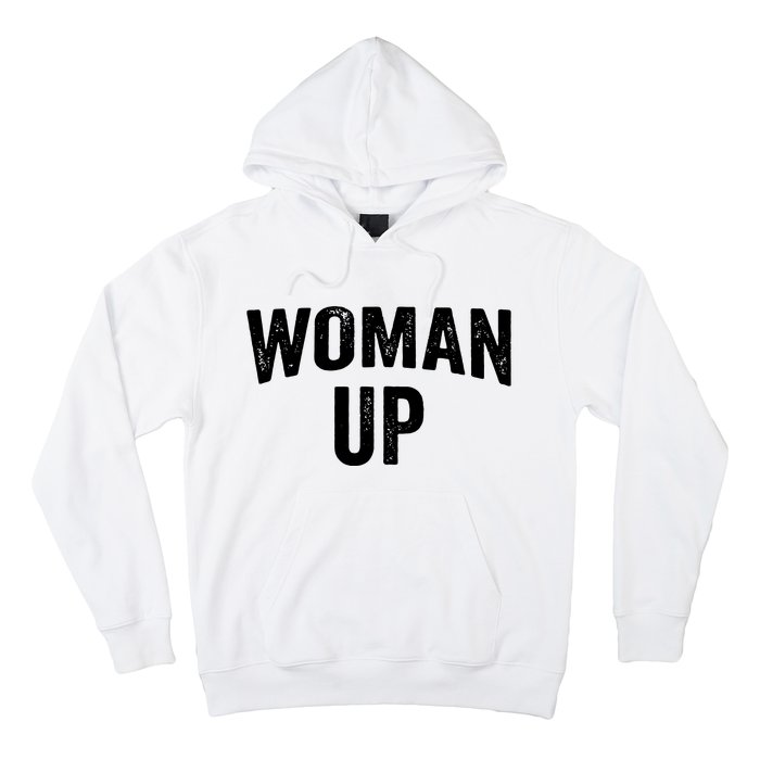 Woman Up Muscle Tank Top Funny Fitness Gym Workout Feminist Tank Top Hoodie