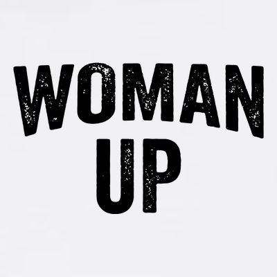 Woman Up Muscle Tank Top Funny Fitness Gym Workout Feminist Tank Top T-Shirt