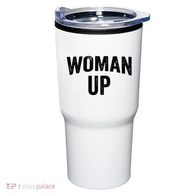 Woman Up Muscle Tank Top Funny Fitness Gym Workout Feminist Tank Top Tumbler