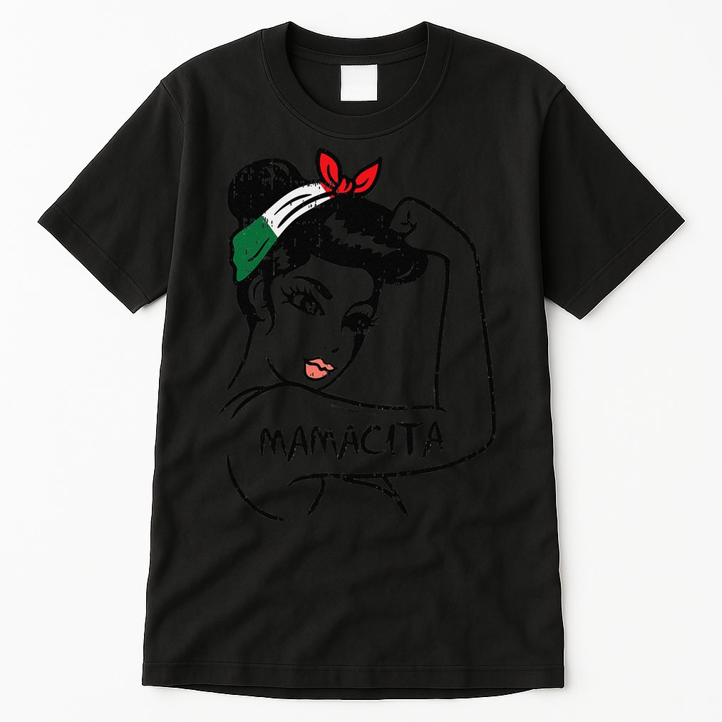 Womens Unbreakable Mexican Rosie Woman Mamacita Cinco De Mayo Women Tall T-Shirt