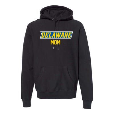 Women University Of Delaware Blue Hens Mom Premium Hoodie