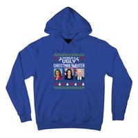 World's Ugly Pelosi Kamala Joe Biden Christmas Sweater Gift Hoodie