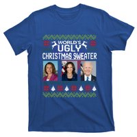 World's Ugly Pelosi Kamala Joe Biden Christmas Sweater Gift T-Shirt