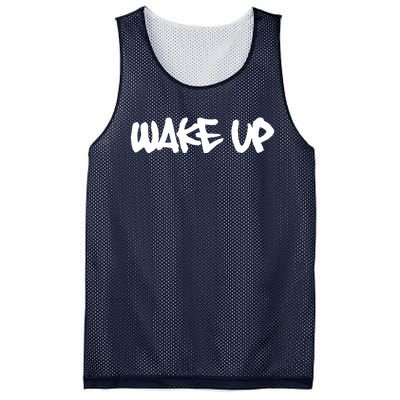 Wake Up Pro Human Rights Civil Right Racial Equality Mesh Reversible Basketball Jersey Tank