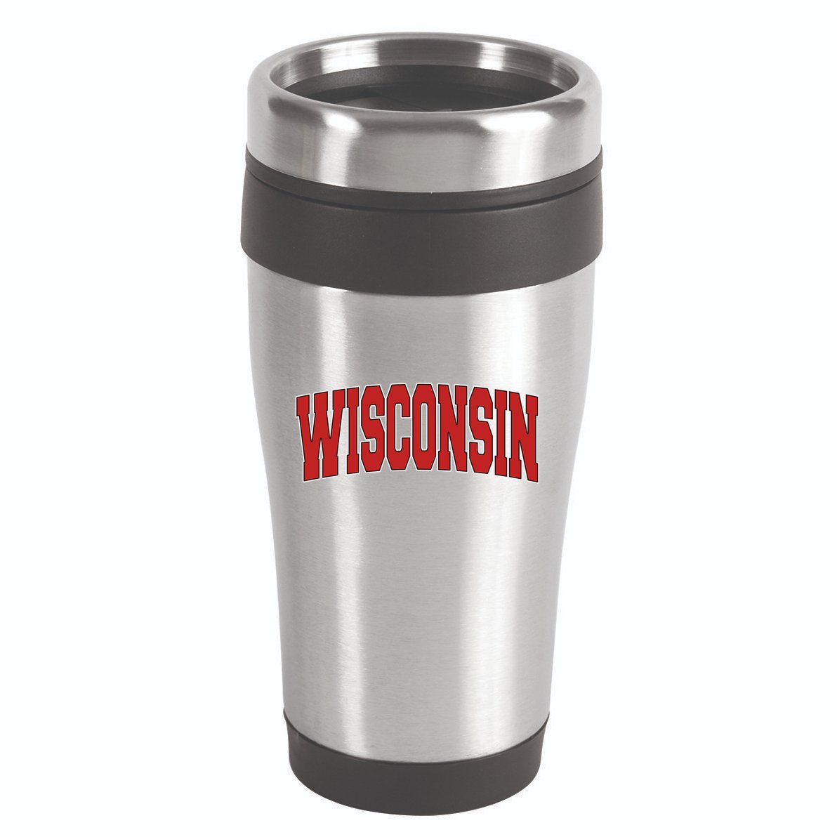 Wisconsin Usa State Wi Varsity Style Vintage Sports Cool Gift 16oz Travel Tumbler