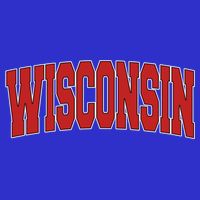 Wisconsin Usa State Wi Varsity Style Vintage Sports Cute Gift T-Shirt