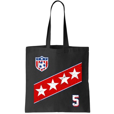 WomenS Us Soccer Jersey Number 5 Bag