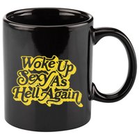 Woke Up Sexy As Hell Again! Retro 60s Vibe 11oz C Handle Ceramic Mug