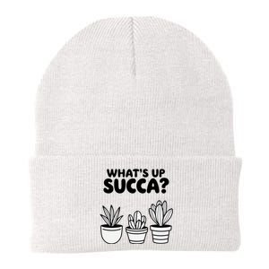 WhatS Up Succa? Knit Cap Winter Beanie