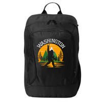 Washington Us State Bigfoot Sasquatch City Backpack
