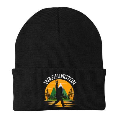 Washington Us State Bigfoot Sasquatch Beanie