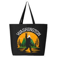 Washington Us State Bigfoot Sasquatch 25L Jumbo Tote