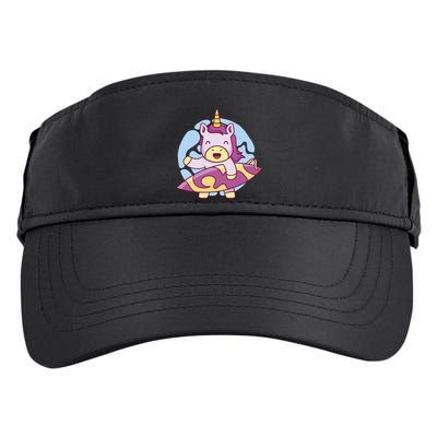 Wakeboarding Unicorn Surfing Adult Drive Performance Visor