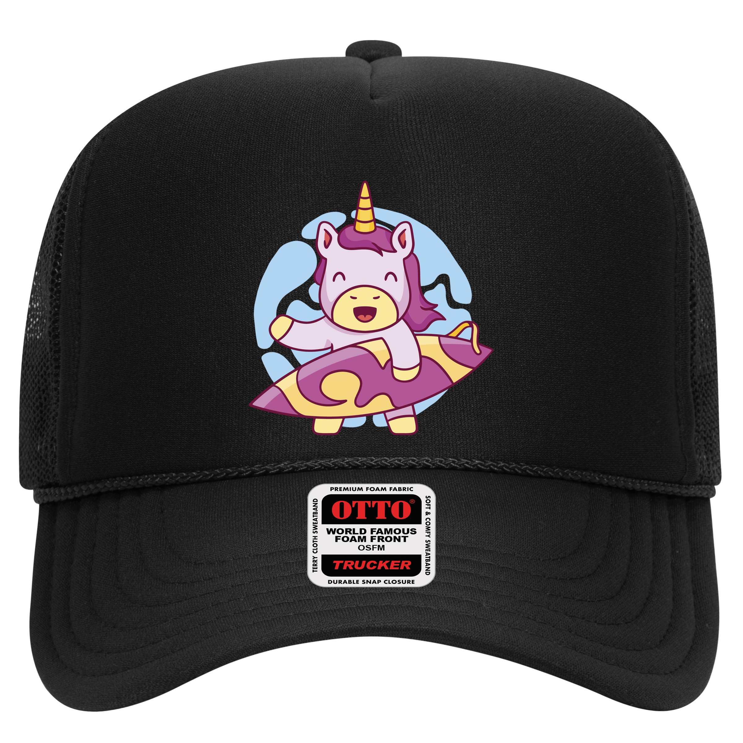 Wakeboarding Unicorn Surfing Hat