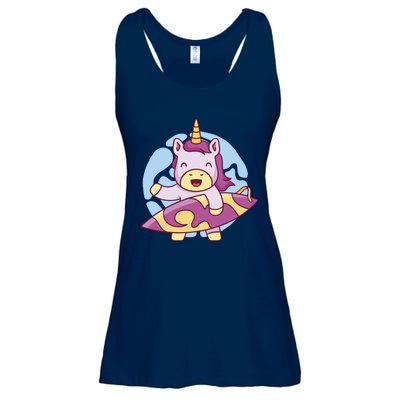 Wakeboarding Unicorn Surfing Ladies Essential Flowy Tank