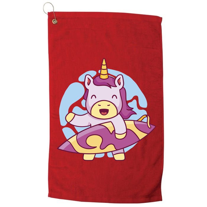 Wakeboarding Unicorn Surfing Golf Towel