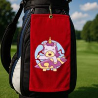 Wakeboarding Unicorn Surfing Golf Towel