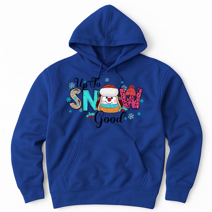 Winter Up To Snow Good Christmas Family Matching Gift Hoodie