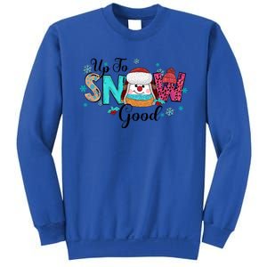 Winter Up To Snow Good Christmas Family Matching Gift Sweatshirt