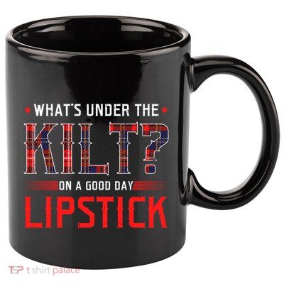 Whats Under The Kilt Funny Scotland Ireland Celtic Pride Gift 11oz C Handle Ceramic Mug