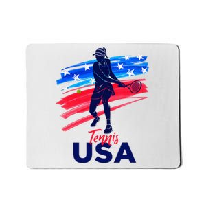 Wos Usa Tennis Support Tennis Lover Mousepad