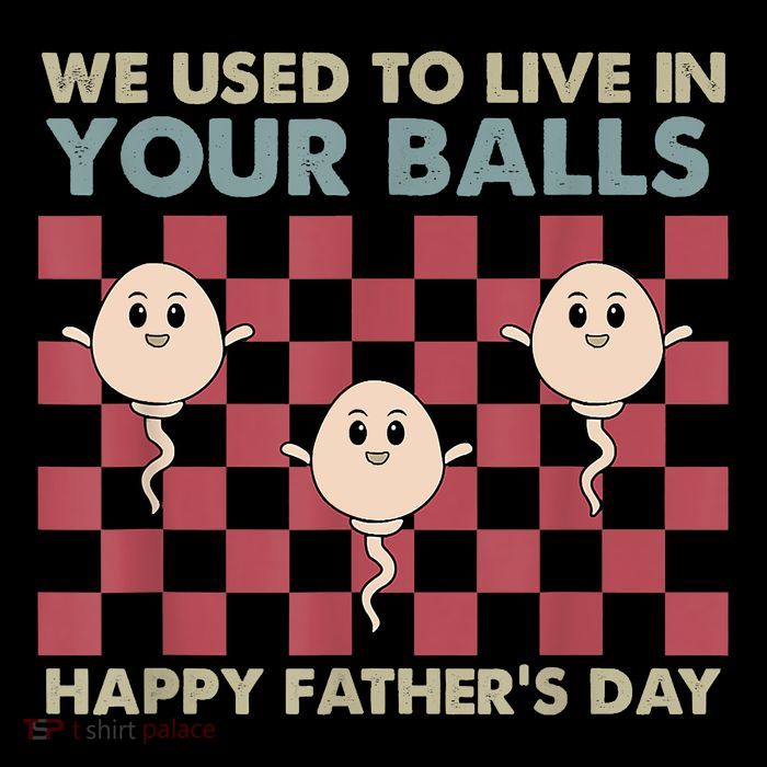 We Used To Live In Your Balls Happy Fathers Day Funny Impact Tech Backpack