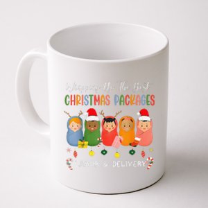 Wrapping Up The Best Christmas Packages Labor Delivery Nurse Coffee Mug