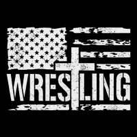 Wrestling Usa Us Flag Patriotic Cross Christ Womens Tank Top