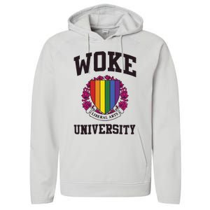 Woke University Performance Fleece Hoodie