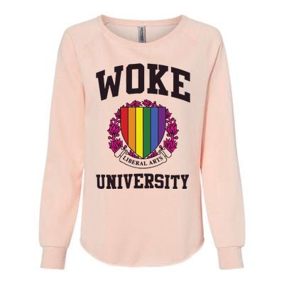 Woke University Womens California Wash Sweatshirt