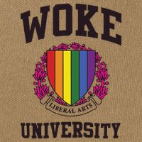Woke University Cotton Canvas Backpack