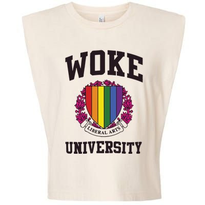 Woke University Garment-Dyed Women's Muscle Tee