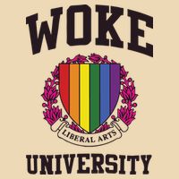 Woke University Drawstring Bag