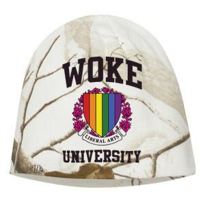 Woke University Kati - Camo Knit Beanie