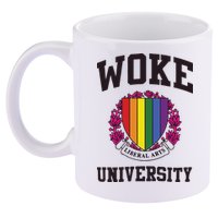 Woke University 11oz C Handle Ceramic Mug