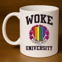 Woke University 11oz C Handle Ceramic Mug