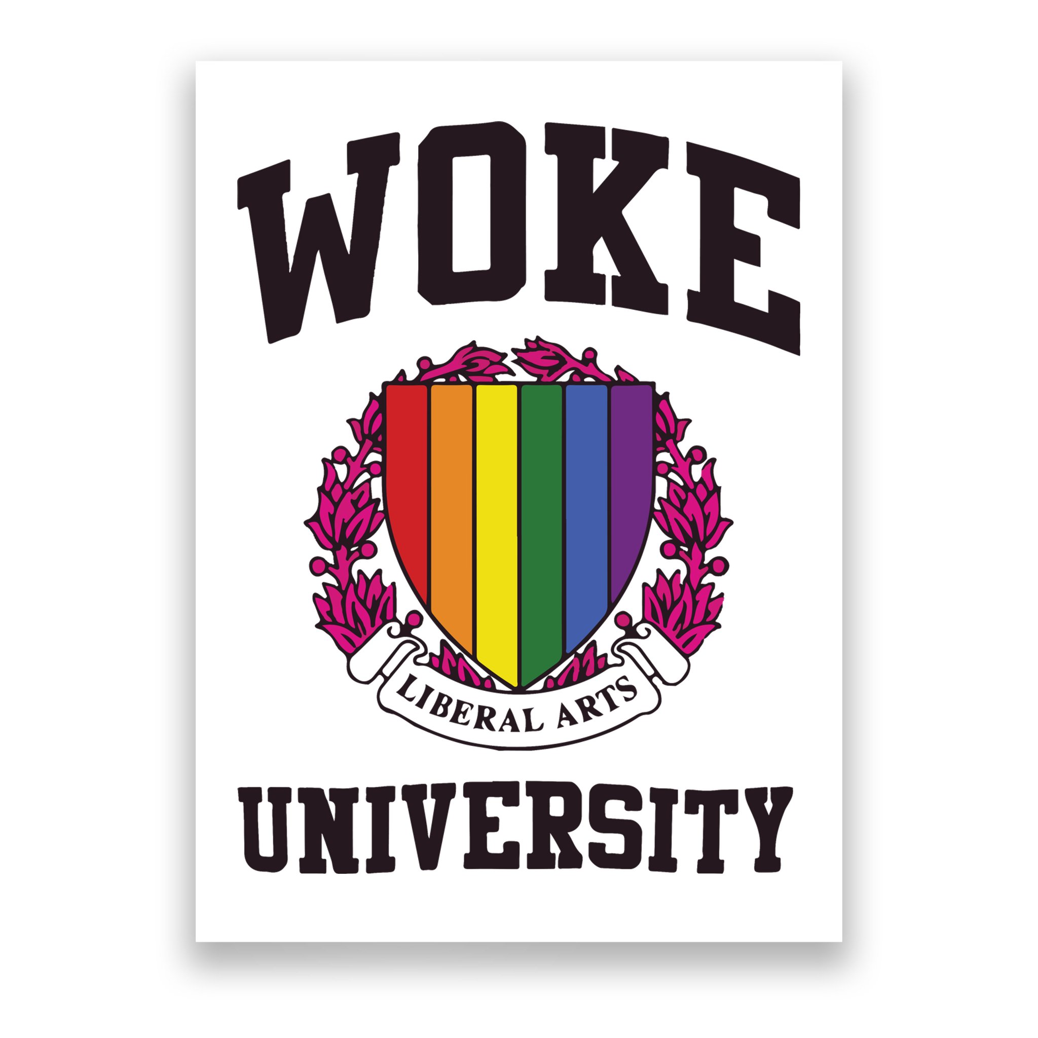 Woke University Poster