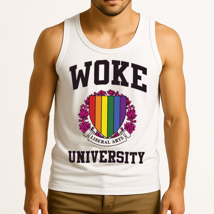 Woke University Tank Top