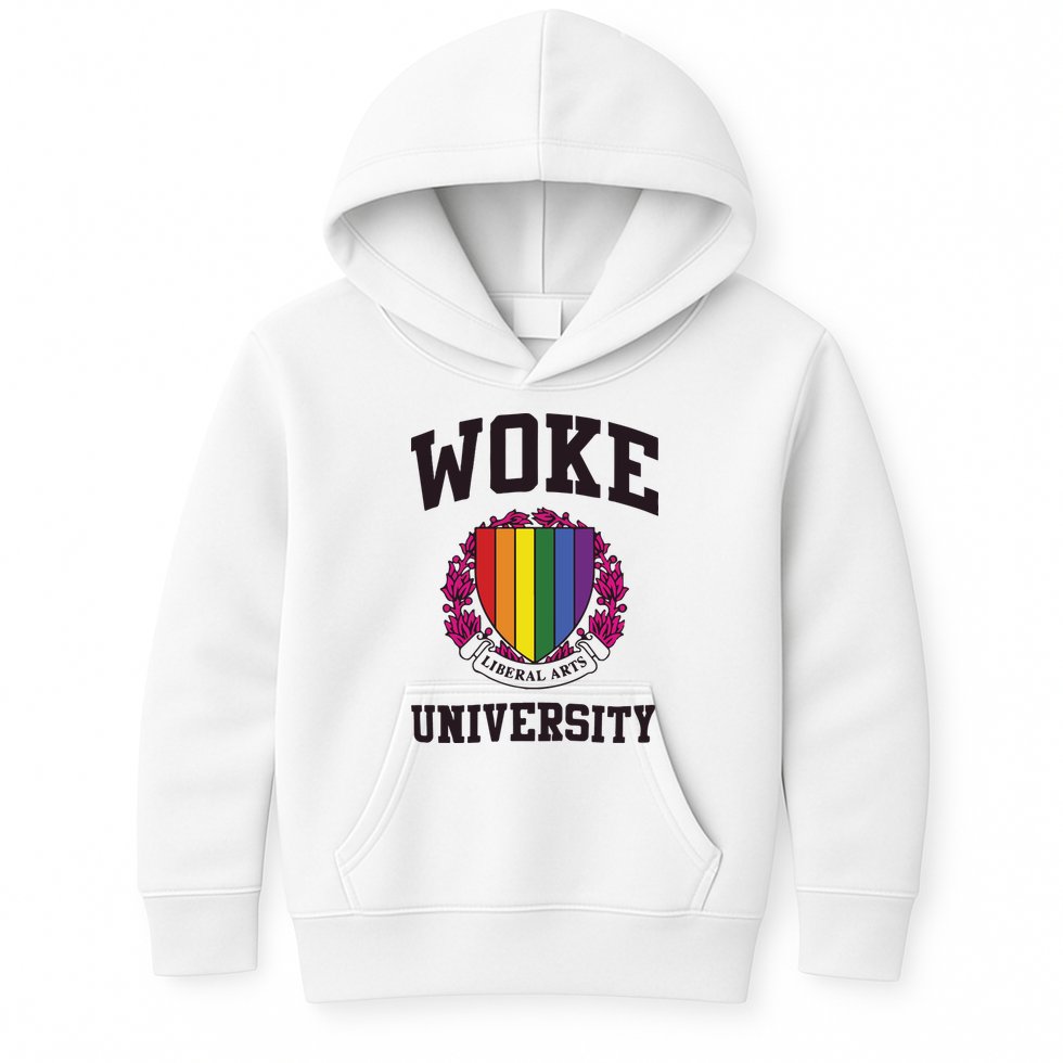 Woke University Kids Hoodie