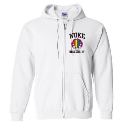 Woke University Full Zip Hoodie