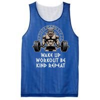 Wake Up Workout Be Kind Gym Motivational Quote Fitness Gift Mesh Reversible Basketball Jersey Tank