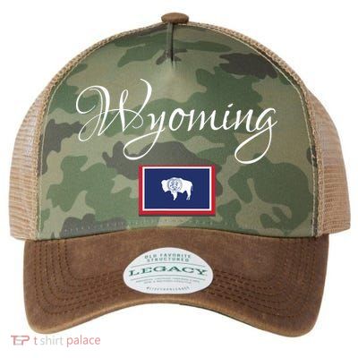 Wyoming Usa Legacy Tie Dye Trucker Hat