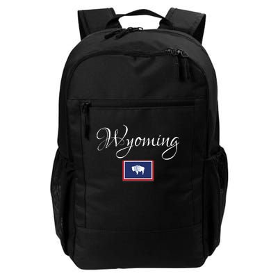 Wyoming Usa Daily Commute Backpack