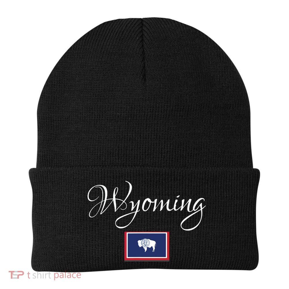 Wyoming Usa Beanie
