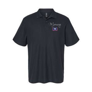 Wyoming Usa Softstyle Adult Sport Polo