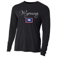 Wyoming Usa Cooling Performance Long Sleeve Crew